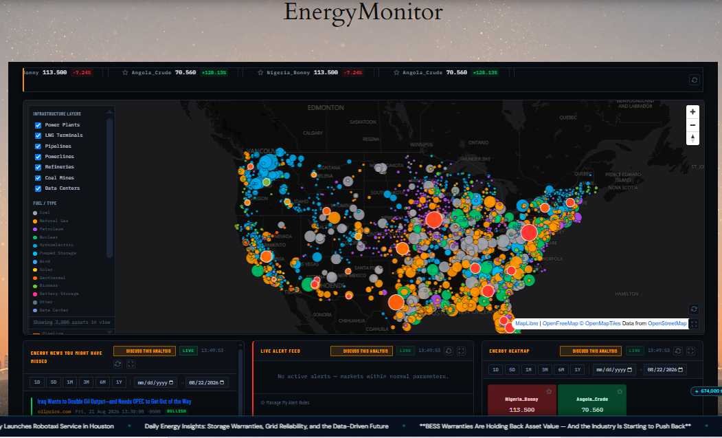 EnergyMonitor dashboard preview